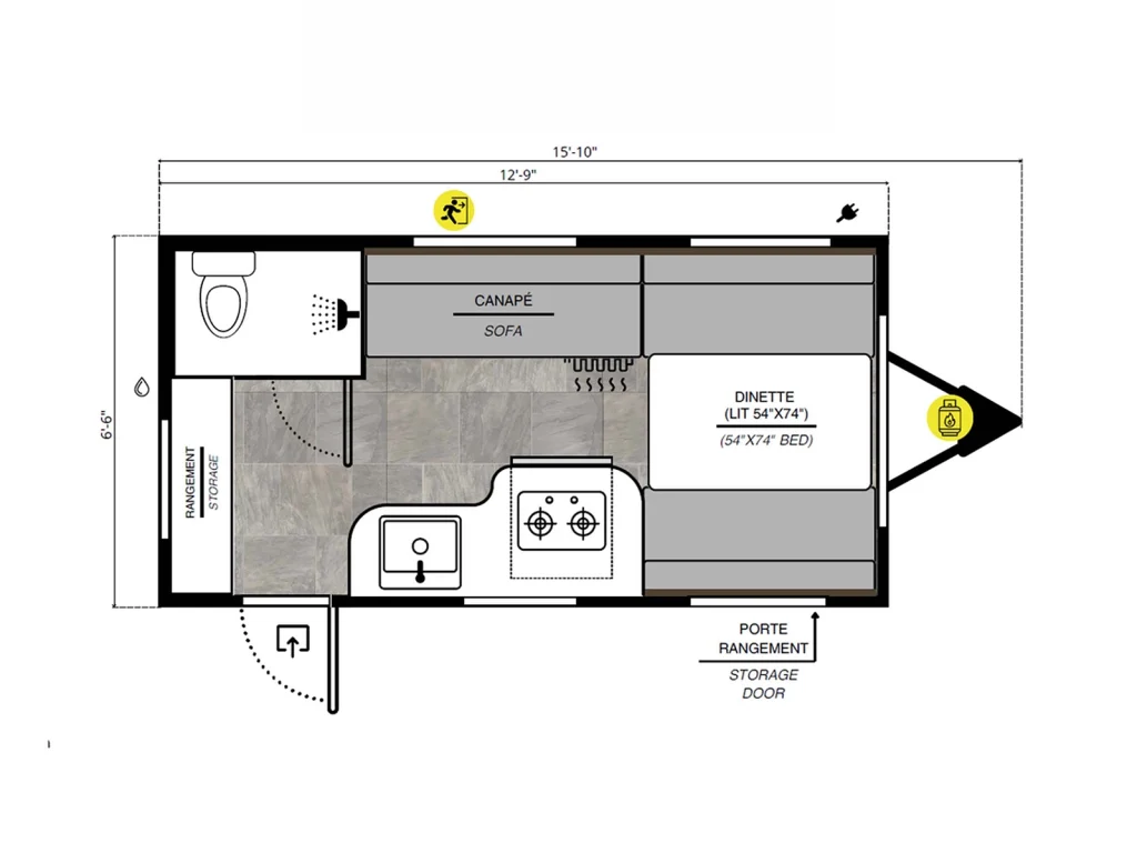 Plan de plancher — Prolite Plus S