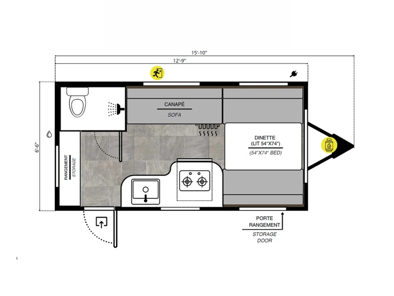 Plan de plancher — Prolite Plus S