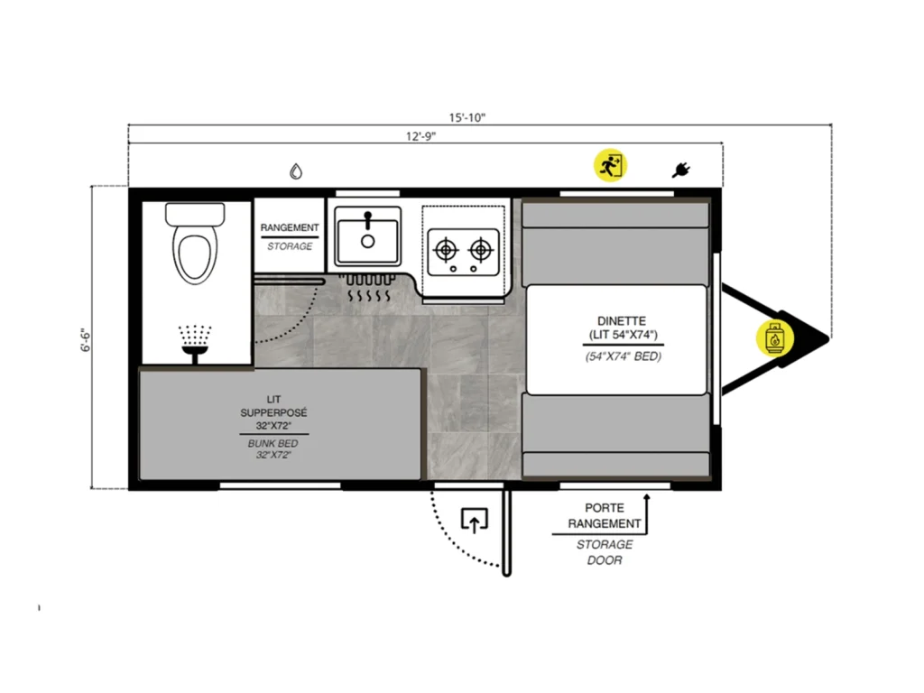 Plan de plancher — Prolite Profil